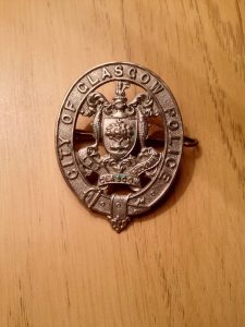 Glasgow cap badge 1927-30
